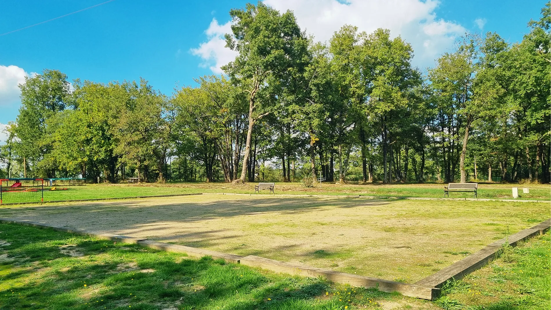 Terrain de pétanque