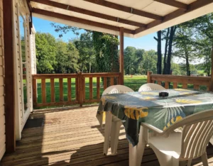 Terrasse mobil-home 4 personne